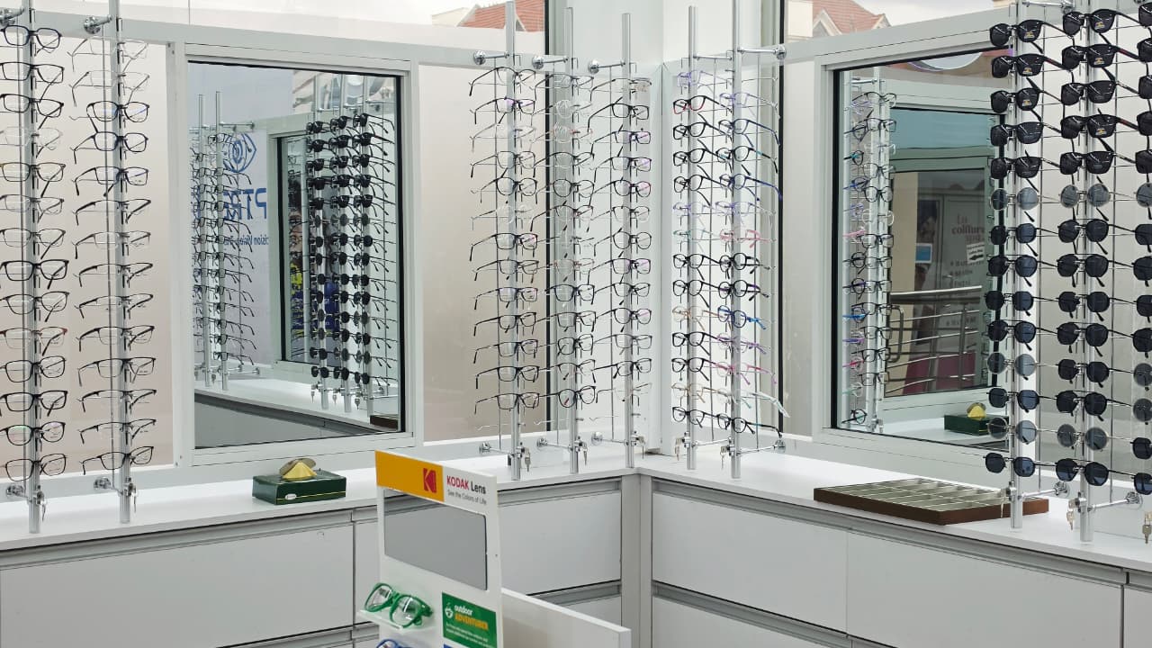 Wide glasses selection